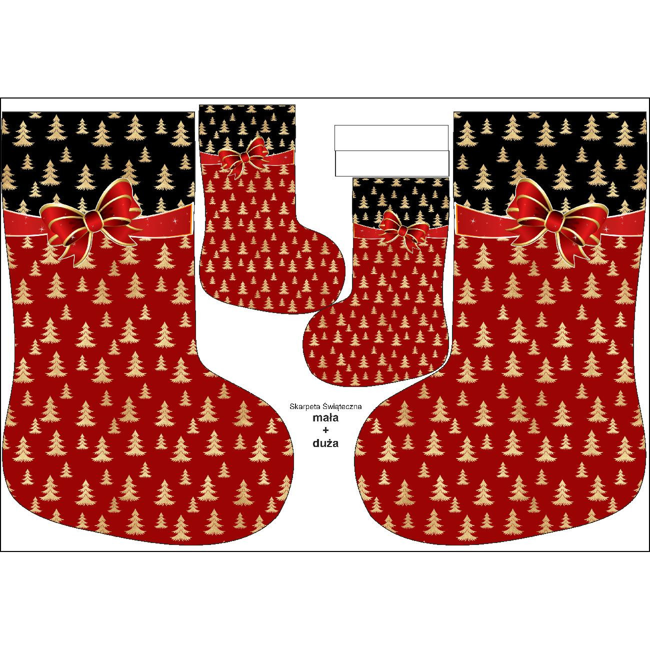 Weihnachtssocken Set - Schleife M.2