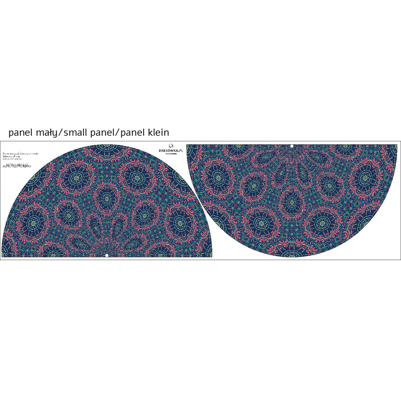GLASMALEREI m. 2 - Tellerrock-Panel