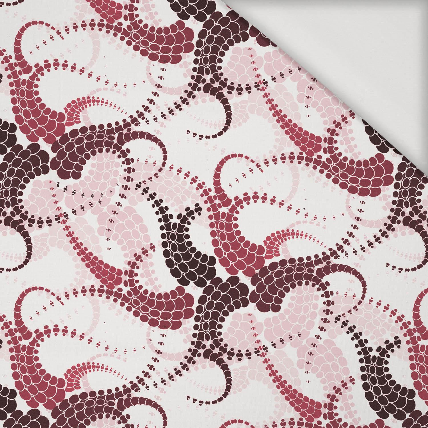 BLÄTTER Ms. 6 (rot) - Viskose Jersey