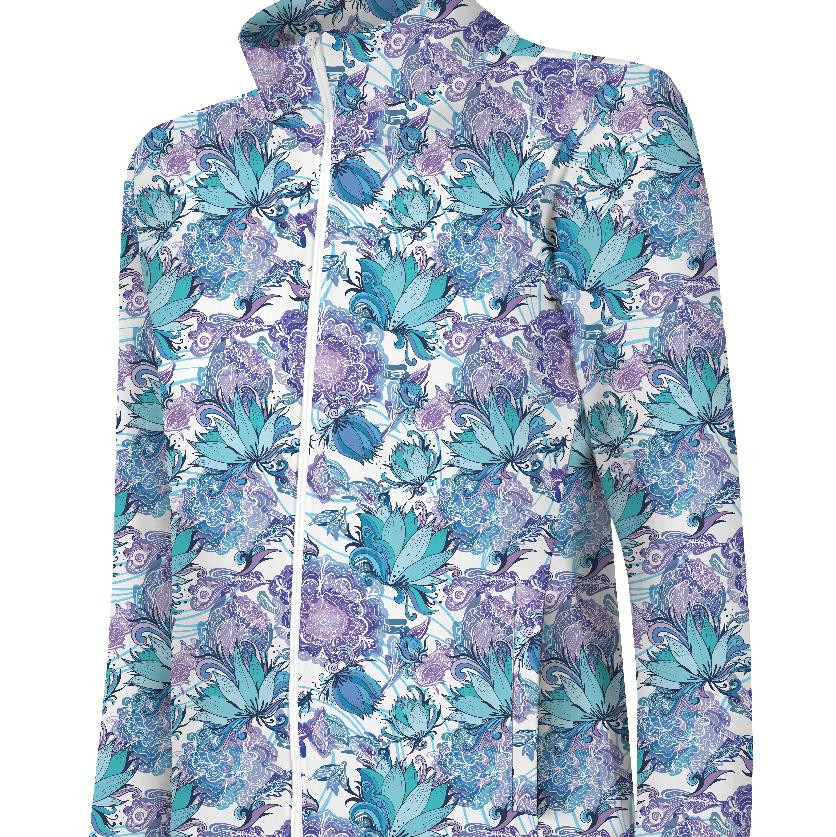 “MAX” KINDER TRAININGSJACKE - EISIGE GARTEN - Maschenware mit kurzem Flor