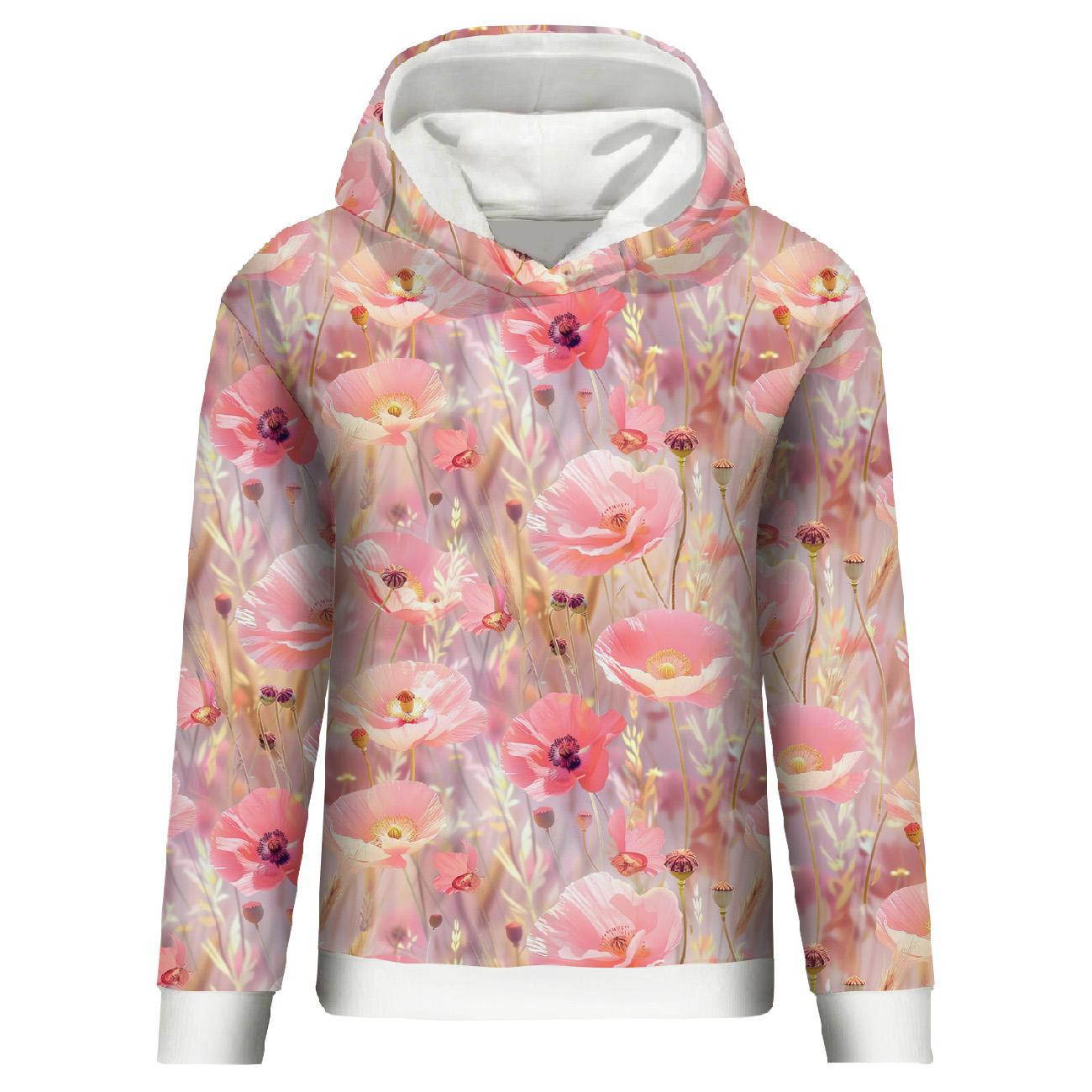 MOHNBLUMEN Ms. 3 - Wintersweat angeraut mit Elastan ITY
