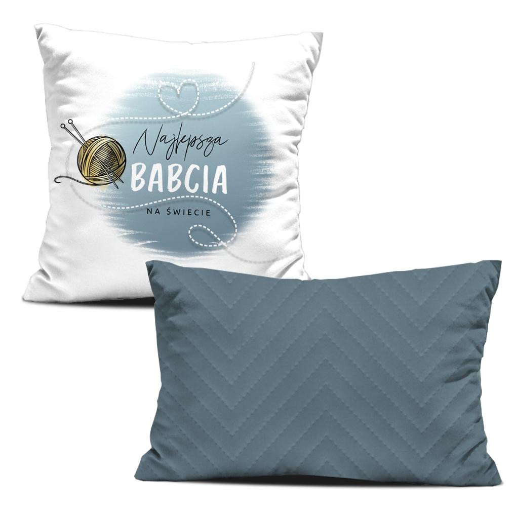 DEKO-KOPFKISSEN - Najlepsza Babcia na Świecie/ Knäuel