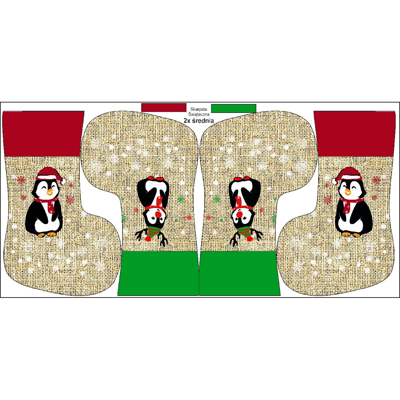 Weihnachtssocken Set - PINGUINE