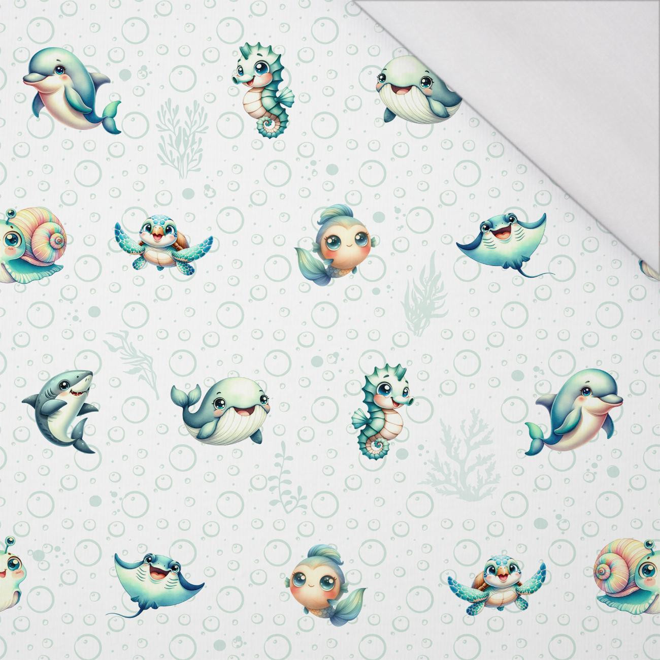 SEA ANIMALS M. 2 - Single Jersey