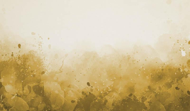 KLECKSE (gold) - Paneel Sommersweat 
