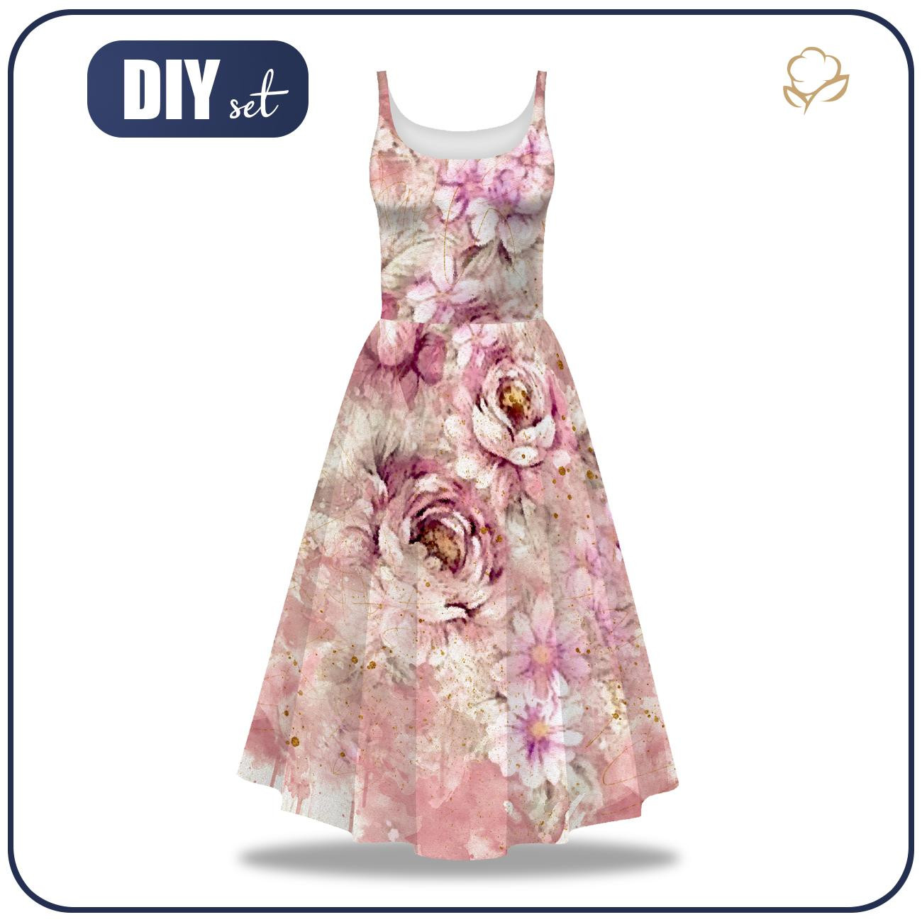 KLEID "ISABELLE" -WATERCOLOR FLOWERS MS. 6 - Nähset