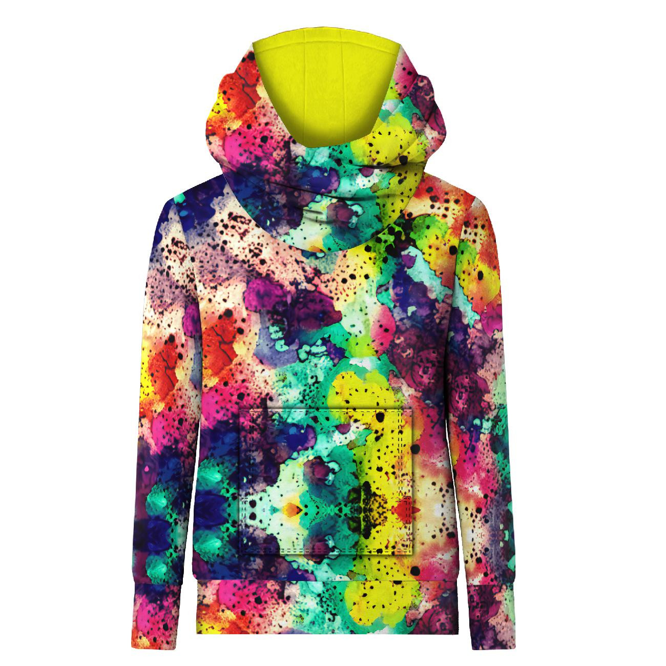 HYDROPHOBER HOODIE UNISEX - ABSTRAKTION Ms. 9 - Nähset