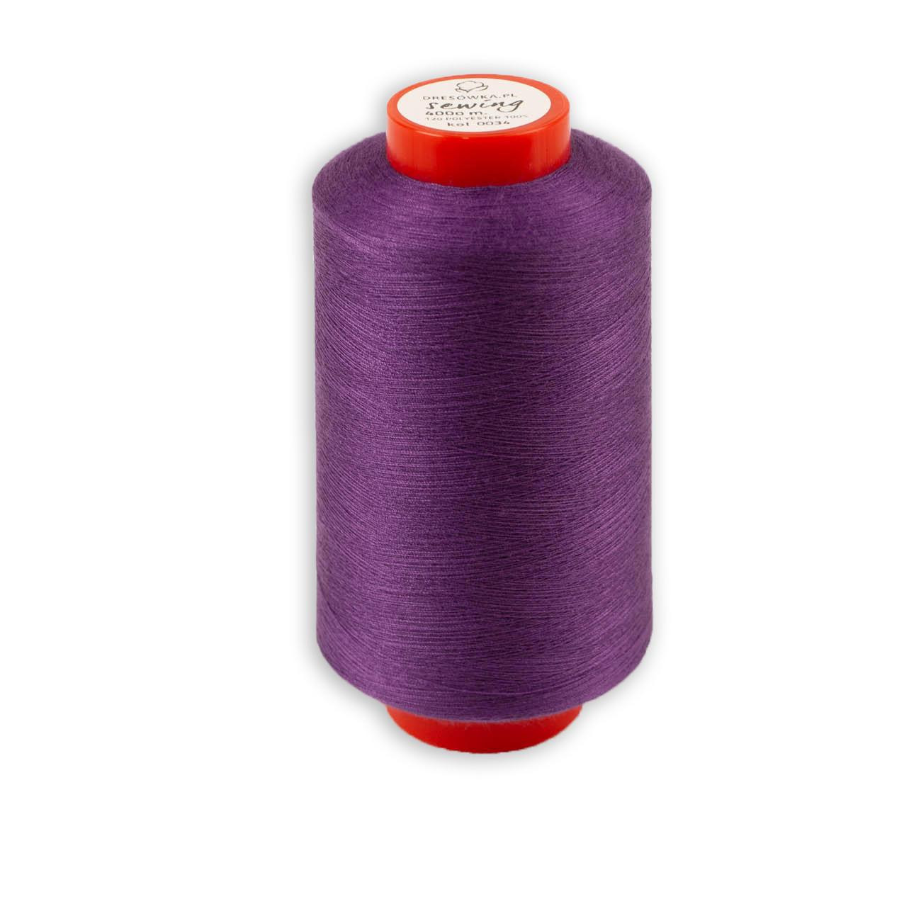 Faden 4000m overlock - violet