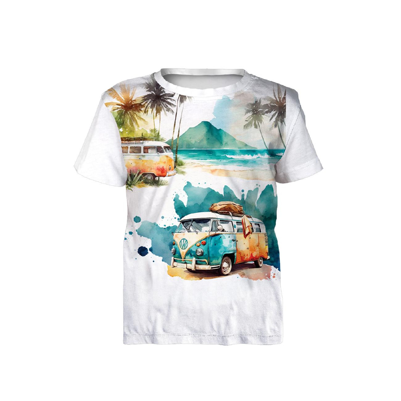 2-PACK - KINDER T-SHIRT - TRAVEL - Nähset