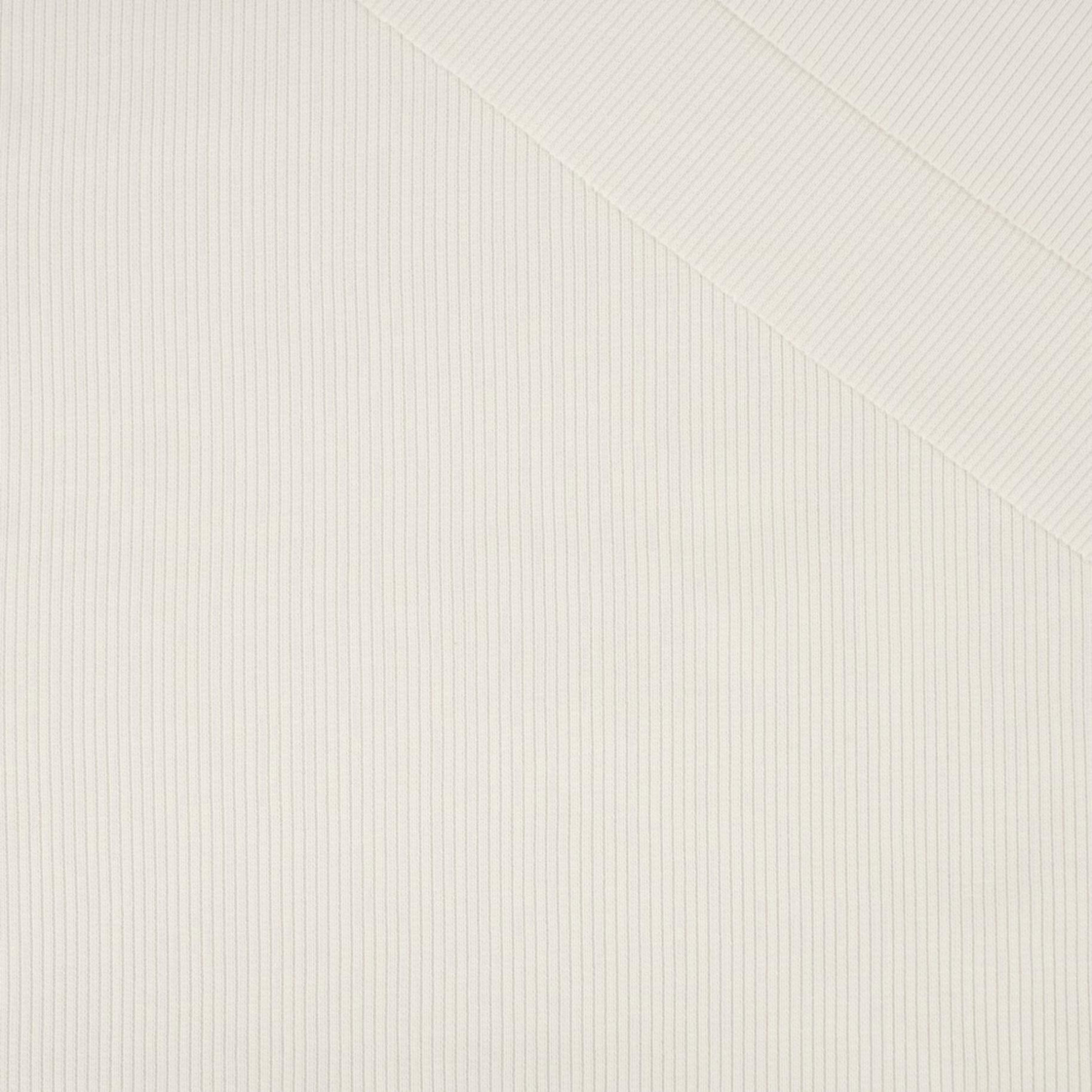 Strickware gerippt - Cloud Dancer/ ECRU (D-02) 