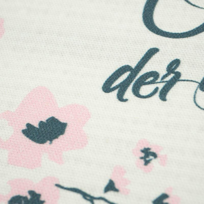 KISSENPANEL -Die beste Oma der Welt/ Leinwand- HOME DECOR PREMIUM 