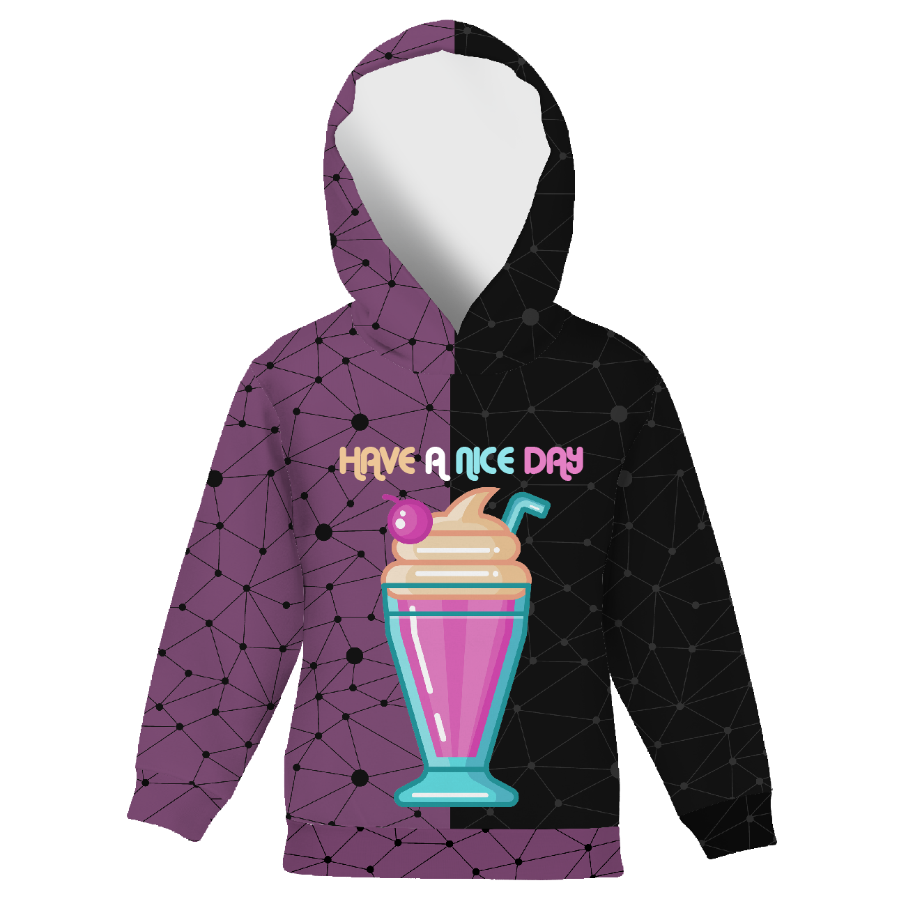 KINDER HOODIE (ALEX) - HAVE A NICE DAY - Nähset