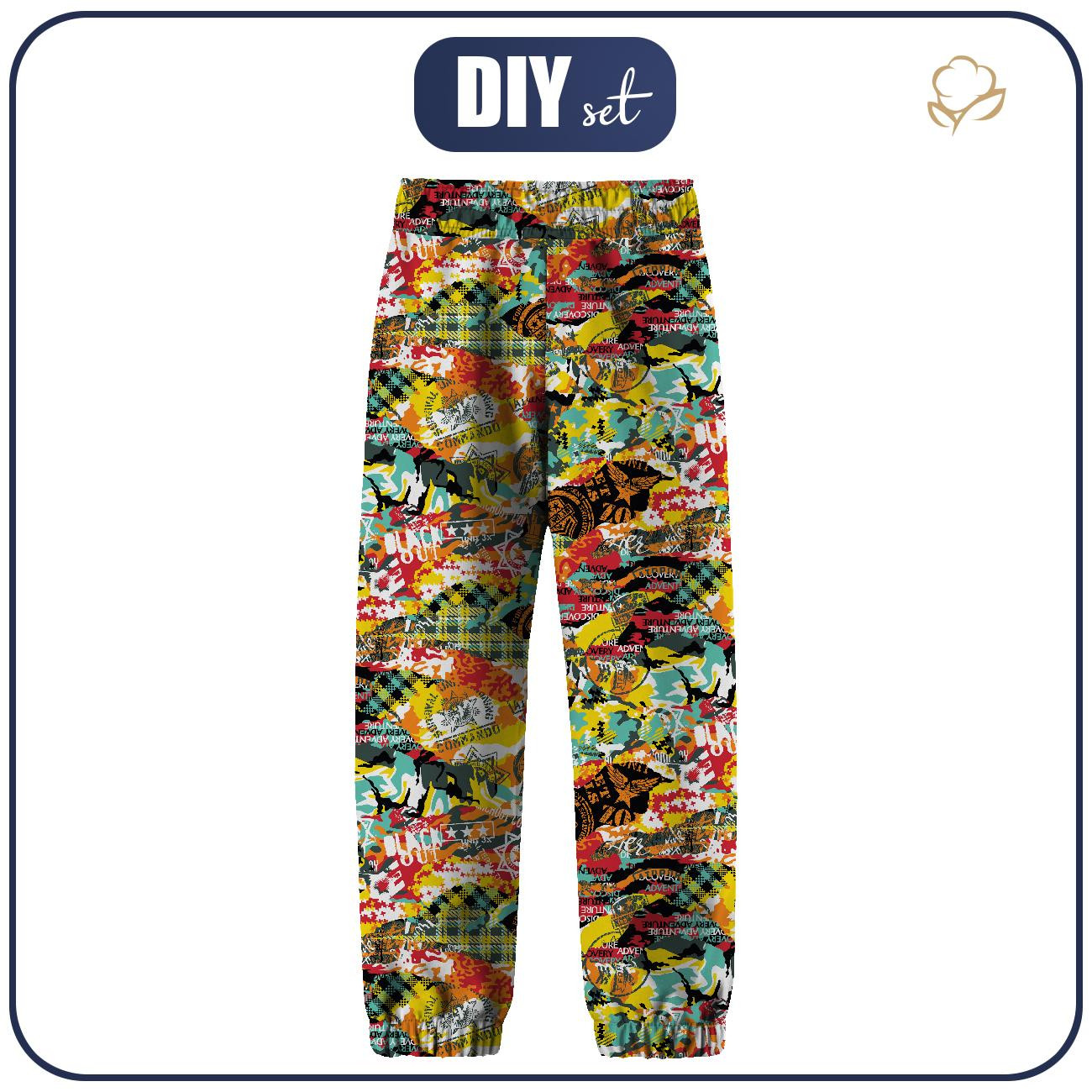 SOFTSHELL-HOSE (YETI) - CAMOUFLAGE BUNT