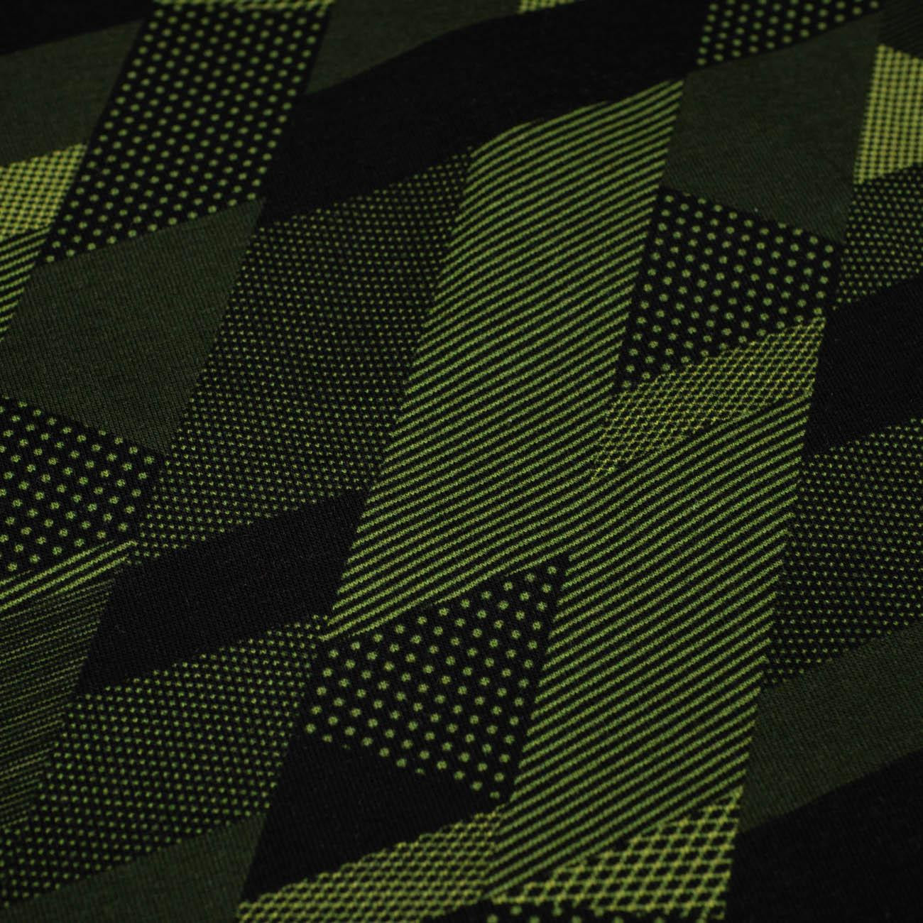 GEOMETRISCHER CAMOUFLAGE M. 1 - Single Jersey Sommersweat