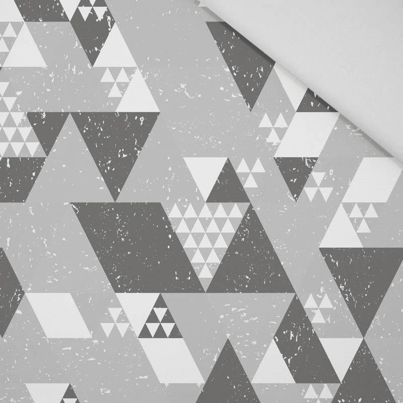 DREIECKEN / grau - HOME DECOR PREMIUM Webware