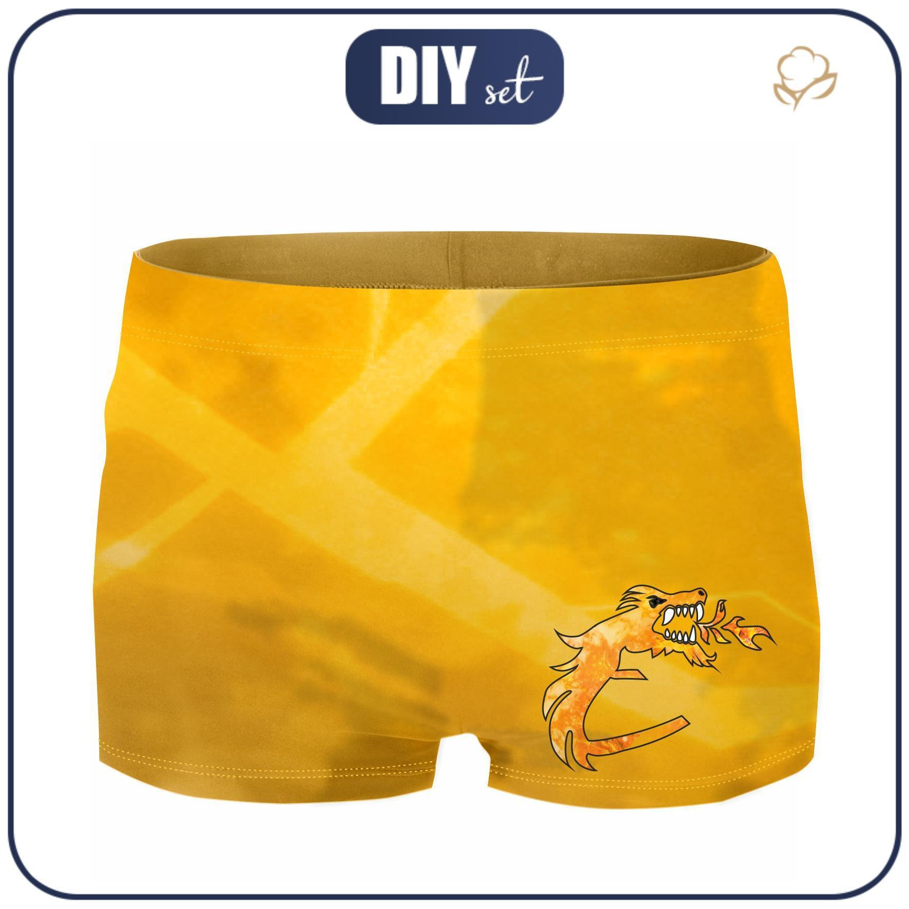 Jungen Badehose - GOLD NINJA 98-104