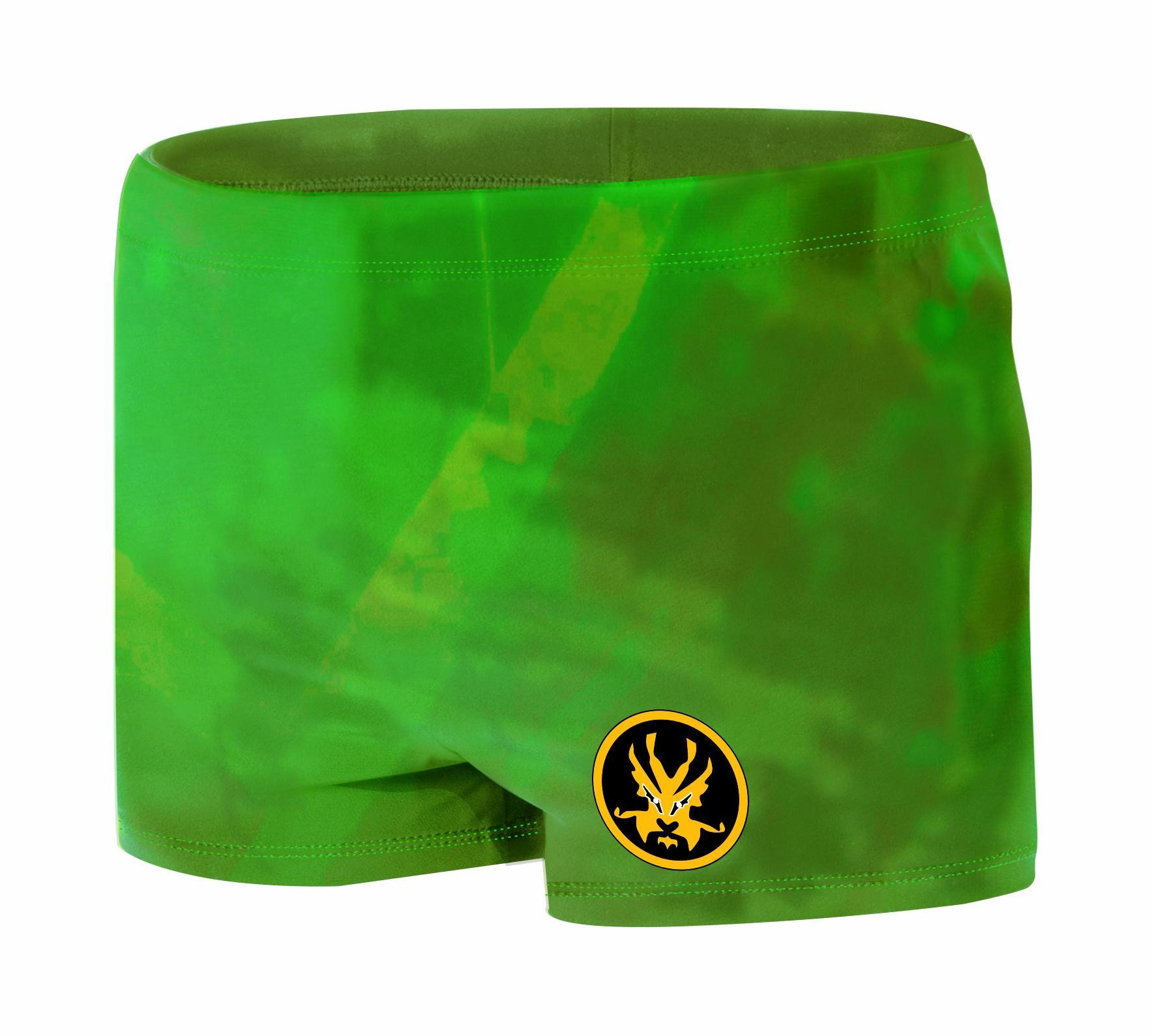 Jungen Badehose (134-140)- GRÜN NINJA 