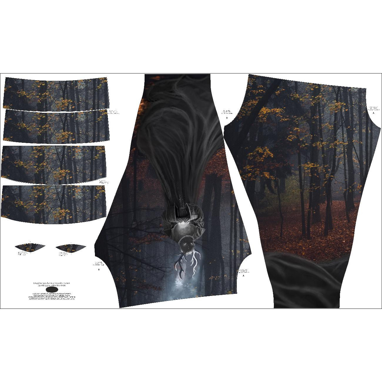 SPORTLEGGINGS - POMROK BIEST - Nähset