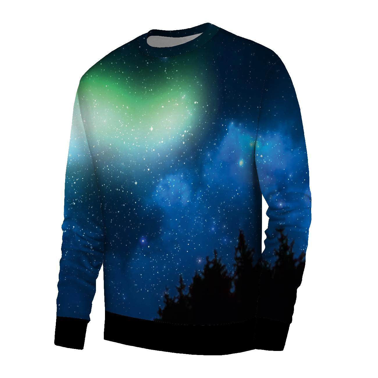 BASIC HERREN SWEATSHIRT (OREGON) - NIGHT SKY - Nähset