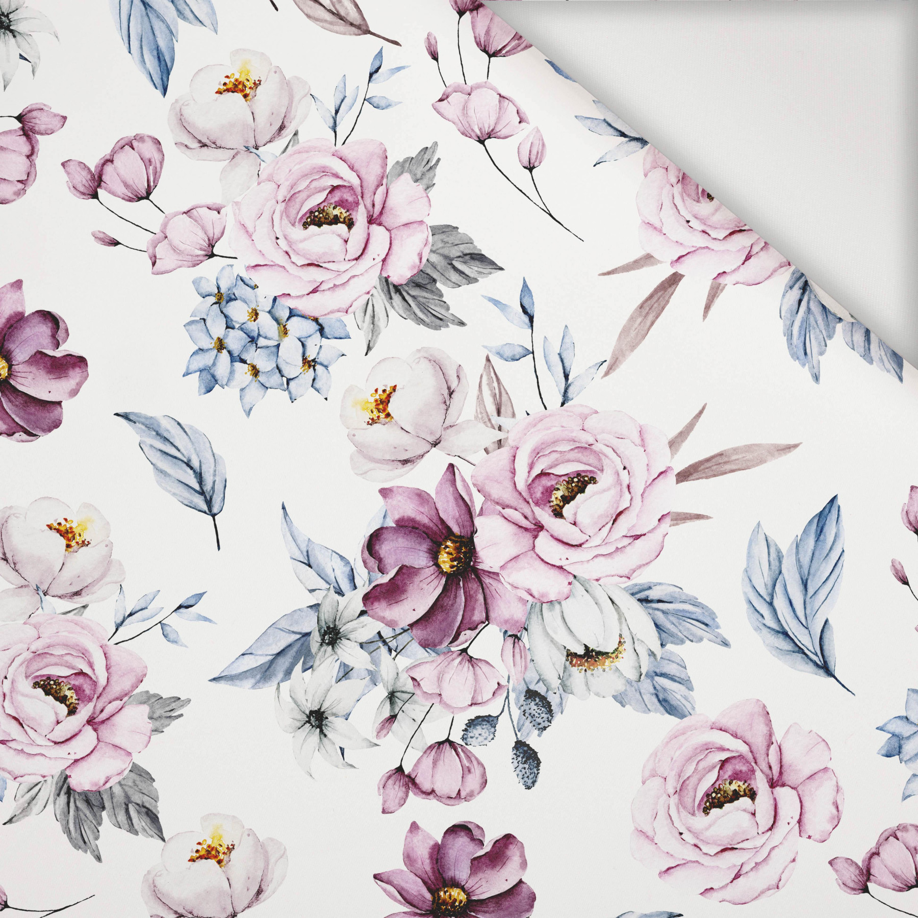 AQUARELL-STRAUß Ms. 2 - Nylonstoff PUMI