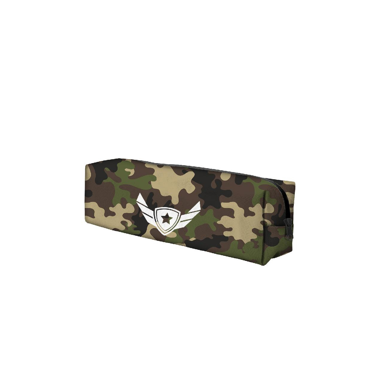 SCHÜLERPAKET - CAMOUFLAGE OLIVE - Nähset