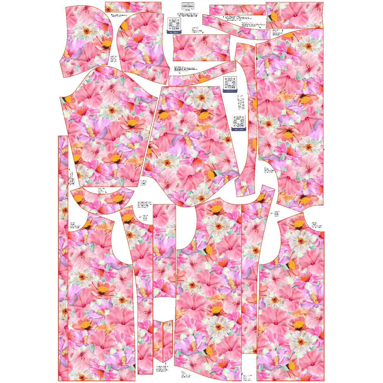 DAMENPARKA (ANNA) - STOCKROSEN - Nähset