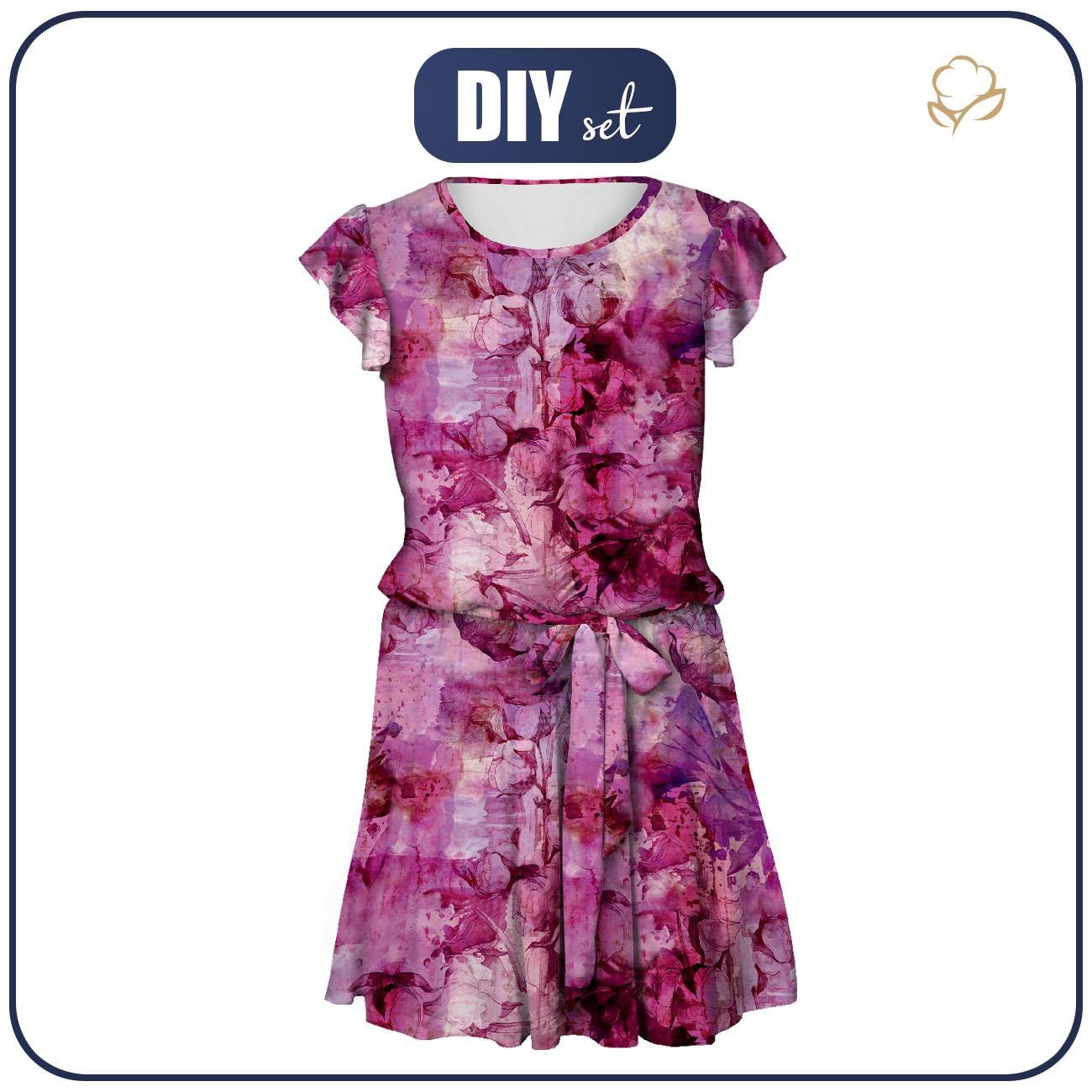 KLEID "EMMA" - PINK PARADISE MS. 3 - Viskosejersey mit Elasthan