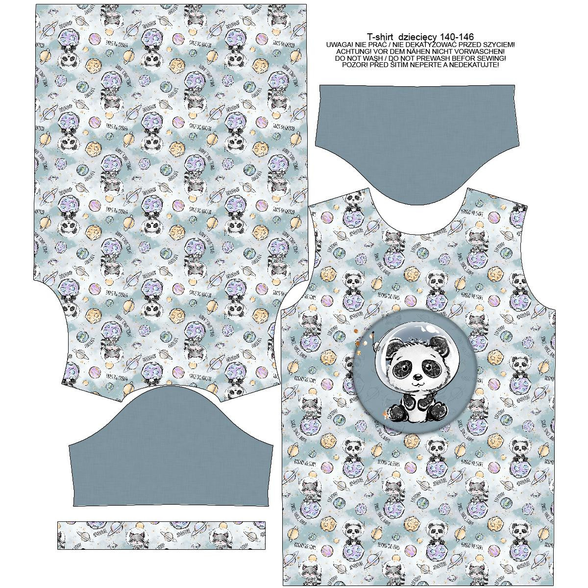 KINDER T-SHIRT- SCHNUKELCHEN M. 12 (SCHNUKELCHEN IM WELTALL) - Single Jersey