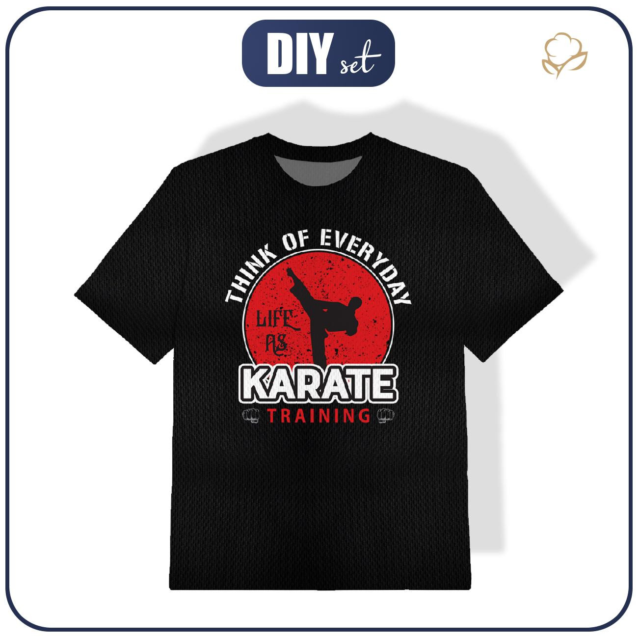 KINDER SPORT T-SHIRT - KARATE TRAINING - Nähset