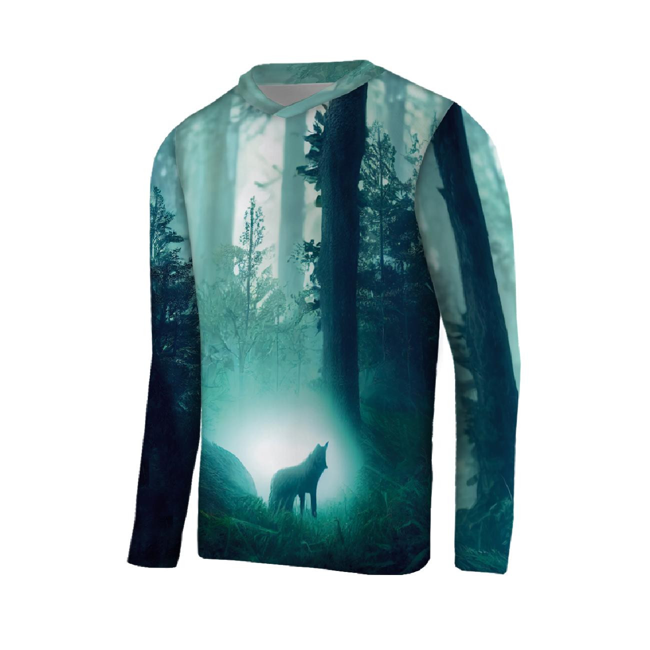 THERMO HERREN BLUSE (JIM) - MISTY WOLF - Nähset