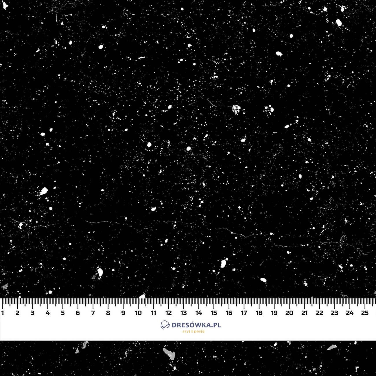 BETON / schwarz  - schnelltrocknende Webware