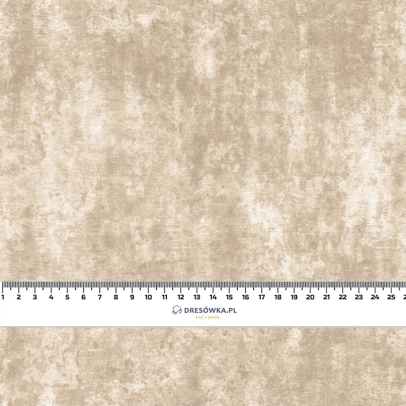 GRUNGE (beige) - Baumwoll Webware