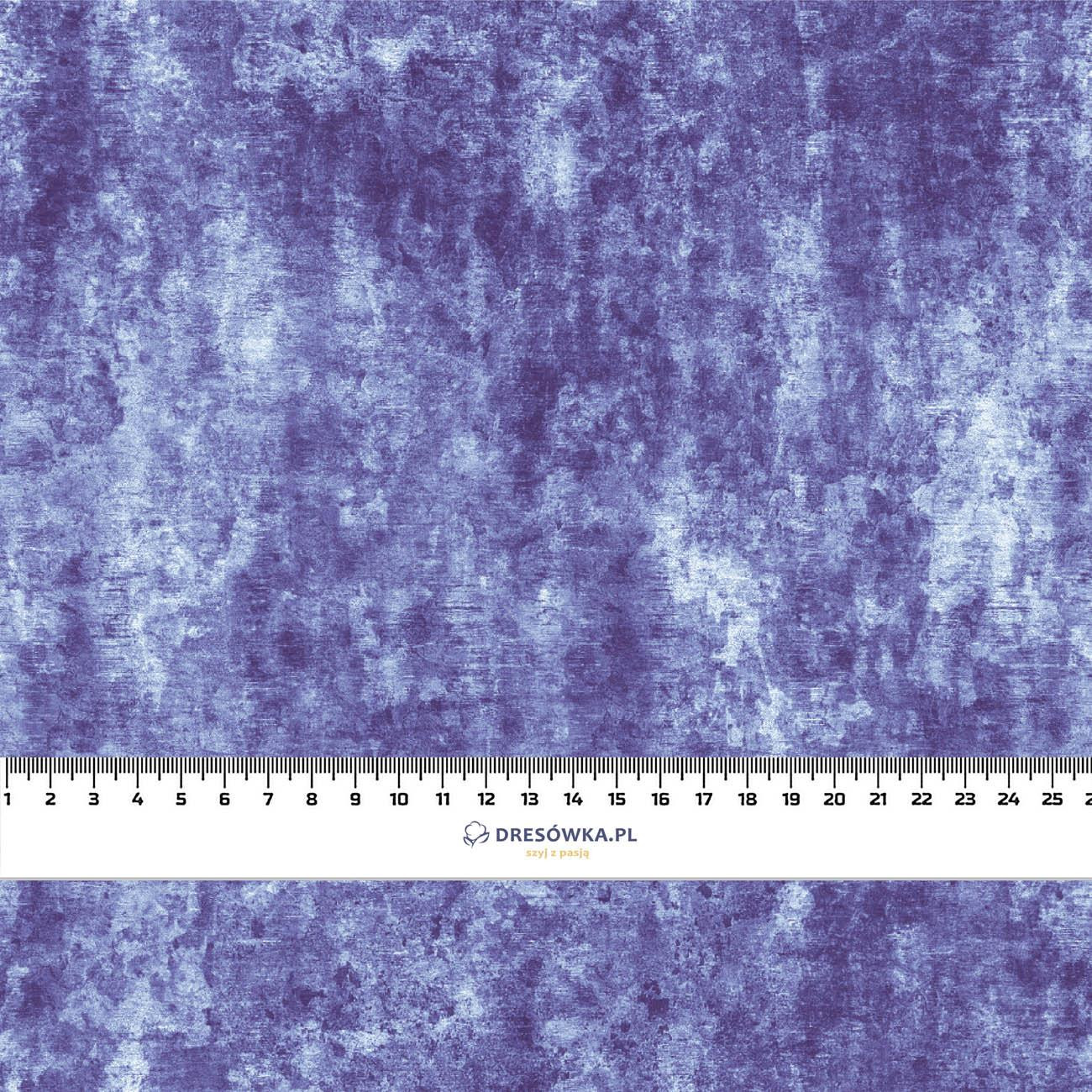 GRUNGE (Very Peri) - bio single jerset mit Elastan Sommersweat