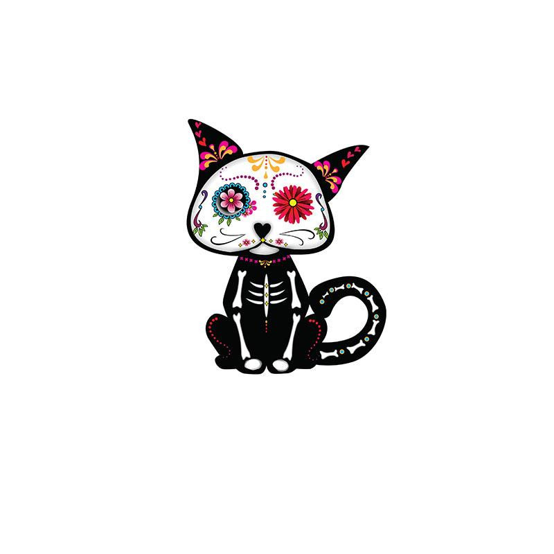 KATZE FALCO (DIA DE LOS MUERTOS) - Paneel 50cm x 60cm