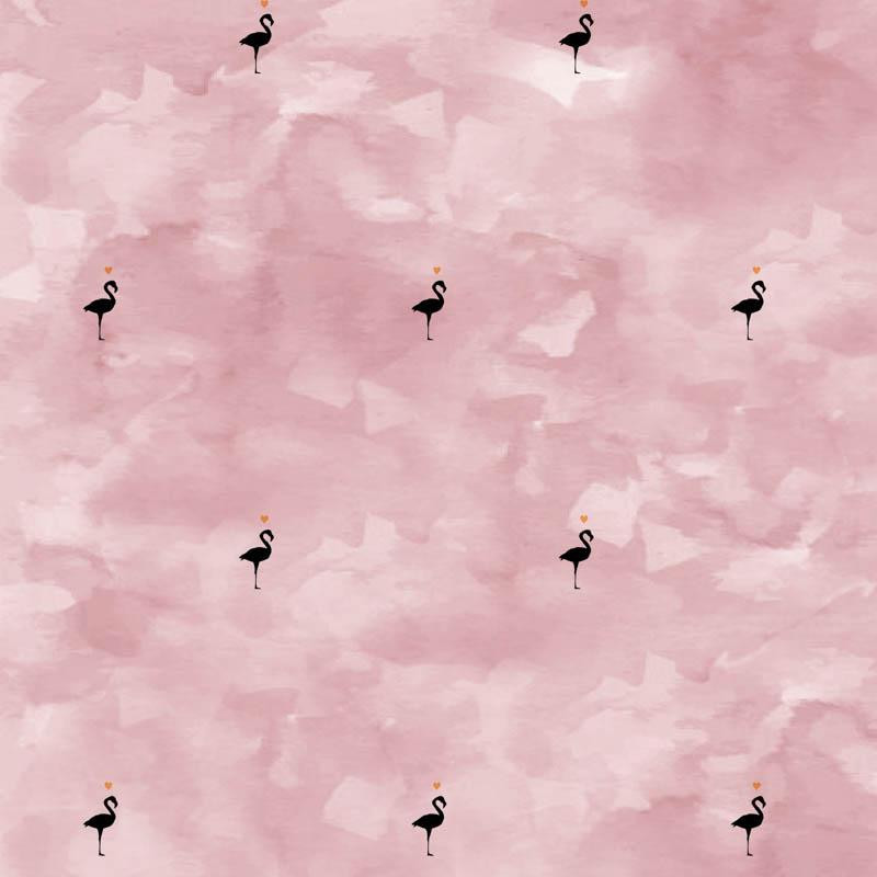 FLAMINGOS (minimal) / CAMOUFLAGE m. 2 (rosenquarz)