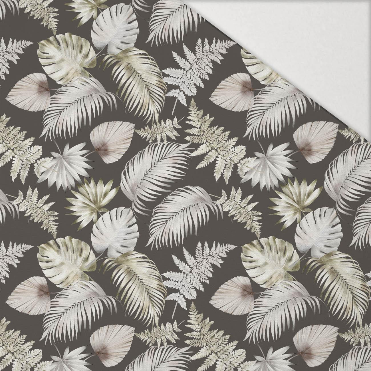 TROPICAL LEAVES - Hydrophober angerauter Wintersweat