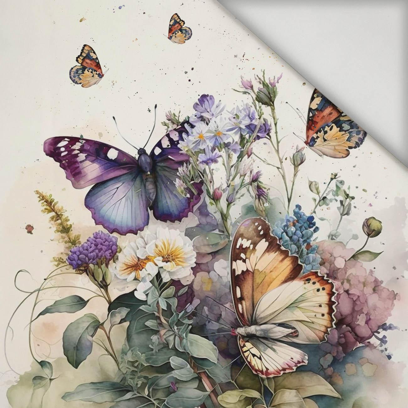 BEAUTIFUL BUTTERFLY MS. 2 - Panel (60cm x 50cm) Lycra 300g