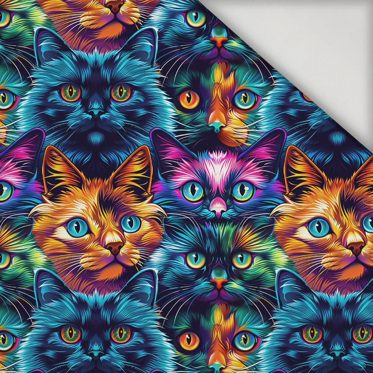 COLORFUL CATS - Lycra 300g