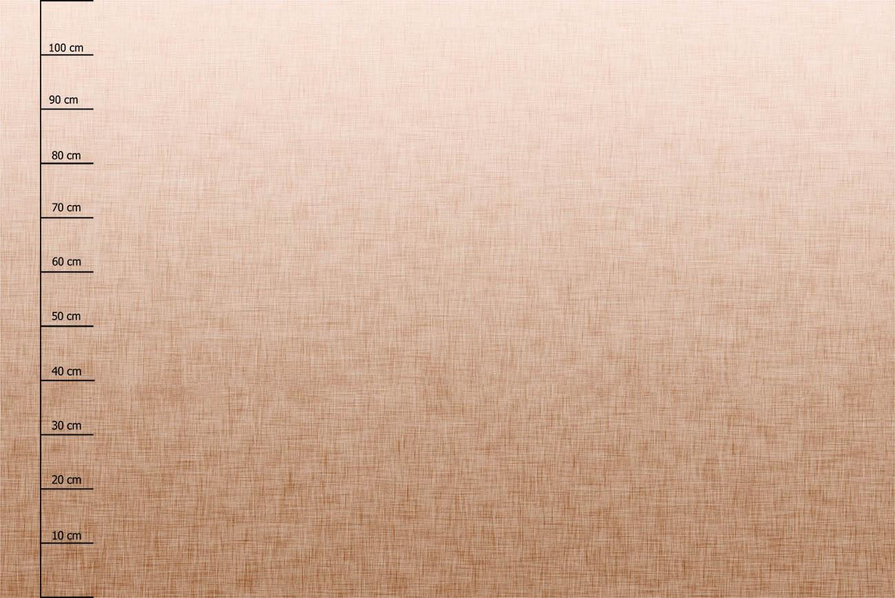 OMBRE / ACID WASH - beige (blass rosa) - panoramisches Paneel (110cm x 165cm)