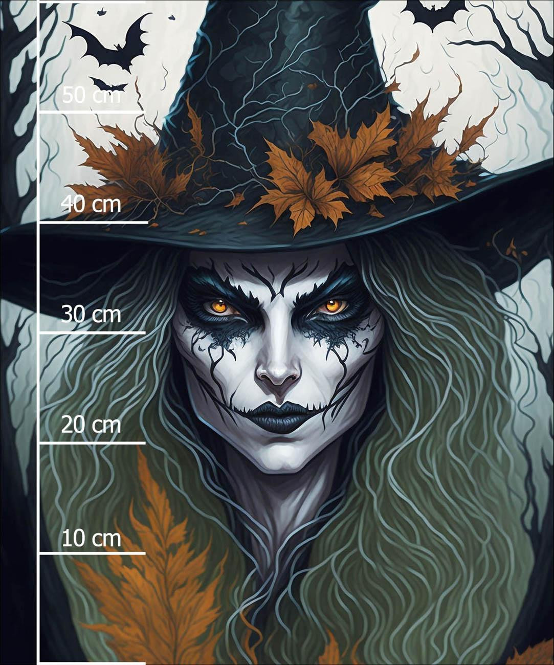 WITCH - Paneel (60cm x 50cm)  Baumwoll Webware