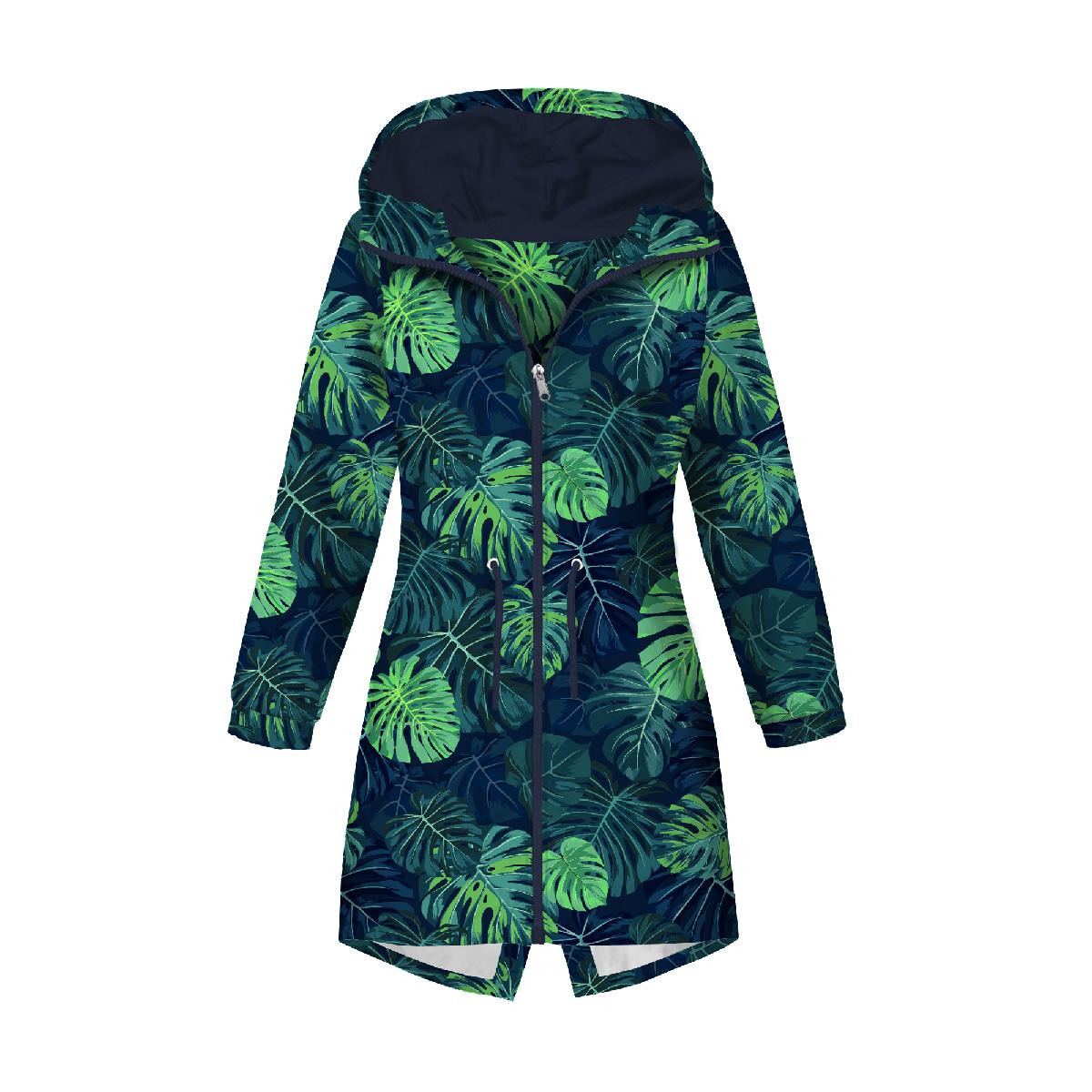 DAMENPARKA (ANNA) - MONSTERA 2.0 / navy - Nähset