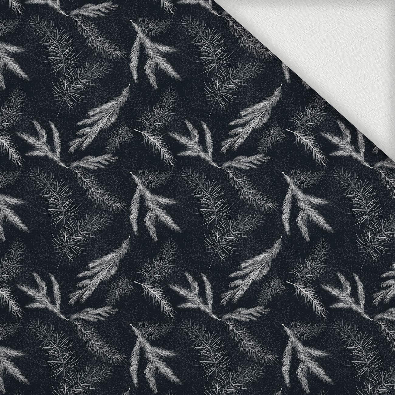 WINTERZWEIGE M. 3 (WINTER IM PARK) - Webware für Tischdecken