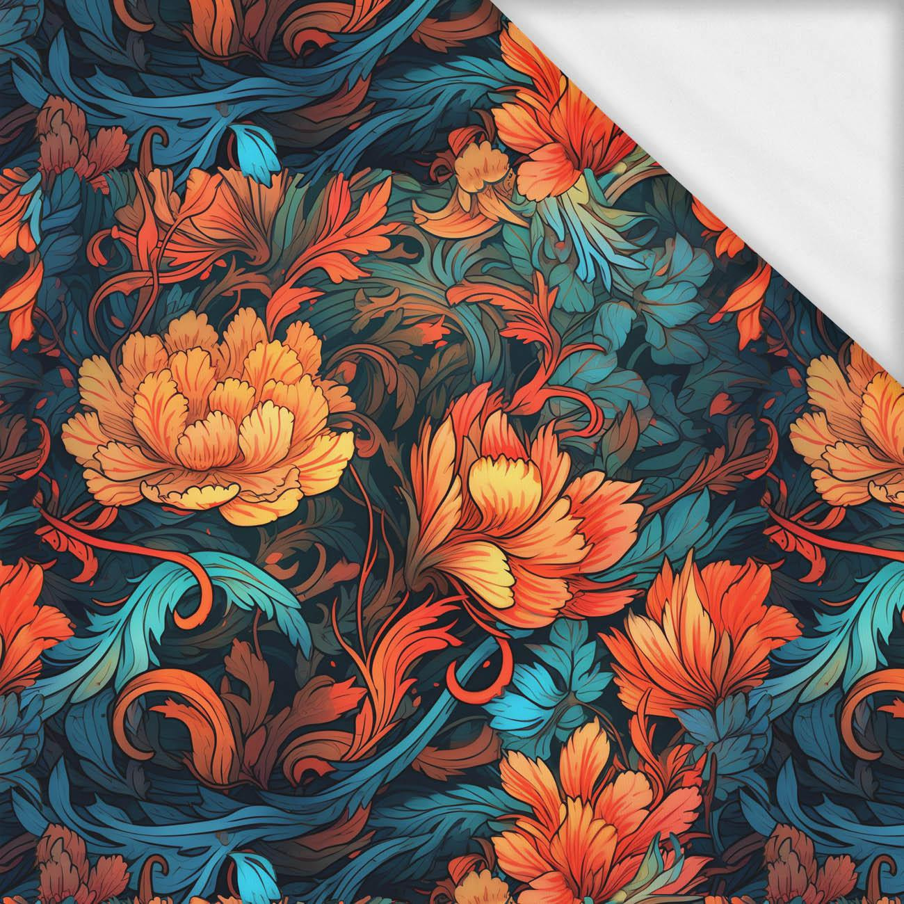 VINTAGE CHINESE FLOWER MS. 2- Single Jersey mit Elastan ITY