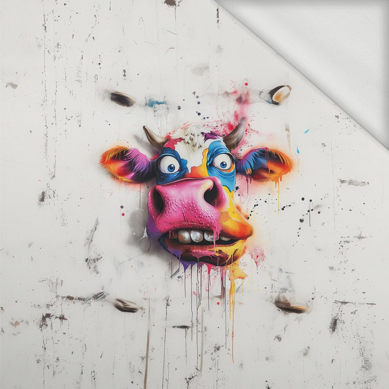 CRAZY COW - Paneel (60cm x 50cm) Sommersweat