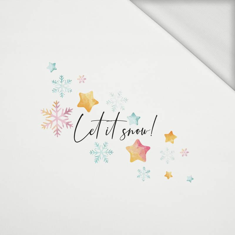 PINGUIN MIT GESCHENK / Schlitten (WEIHNACHTSPINGUINE) - panoramisches Paneel  Sommersweat 