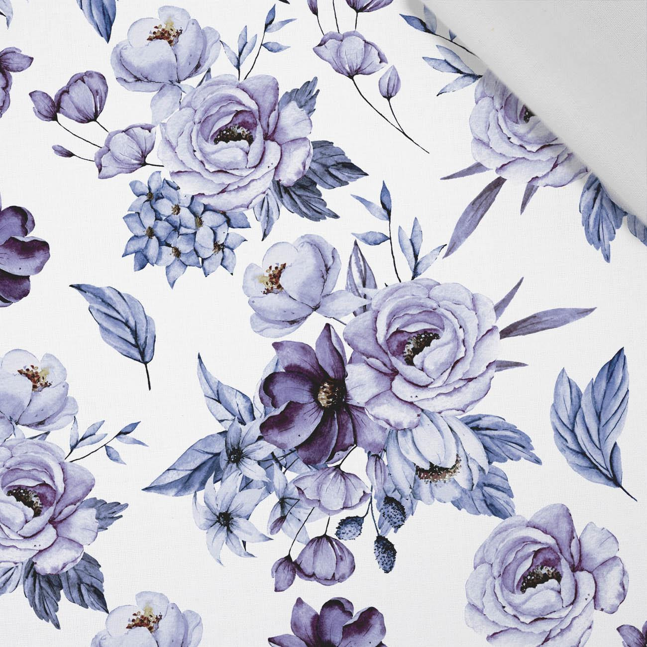 AQUARELL-STRAUß Ms. 2 (Very Peri) - Baumwoll Webware