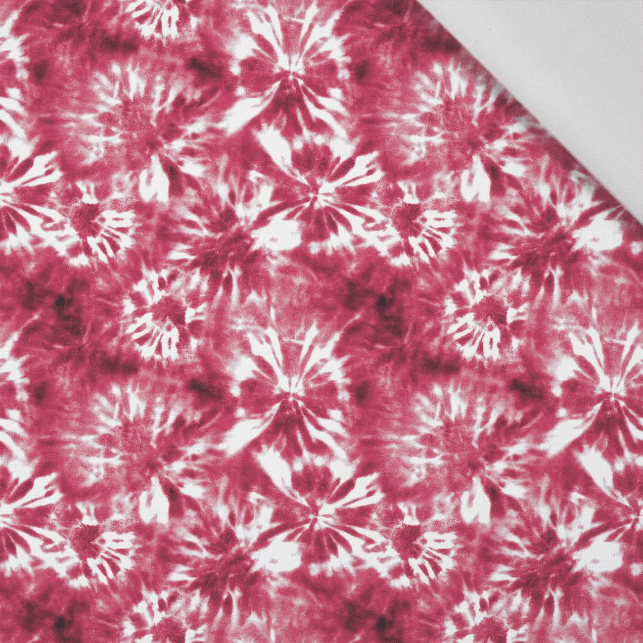 BATIK M. 1 / viva magenta - Baumwoll Webware