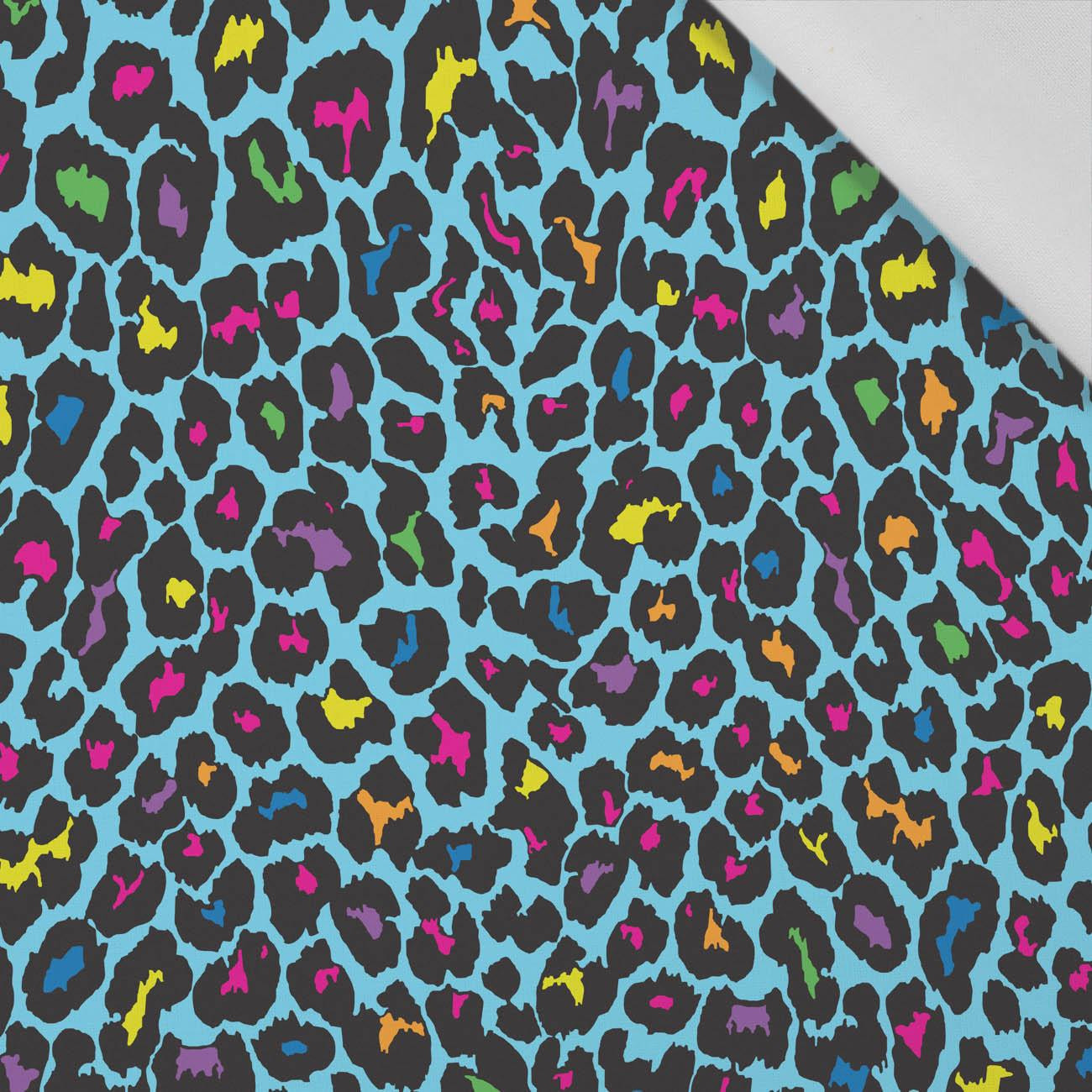 NEON LEOPARD M.3 - Baumwoll Webware