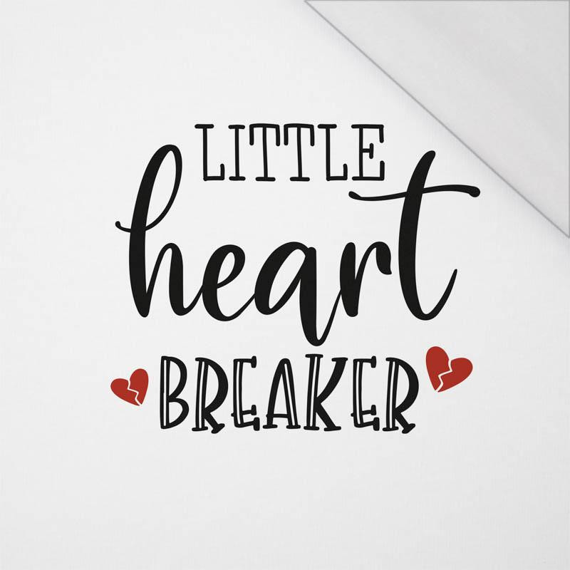 LITTLE HEART BREAKER (HAPPY VALENTINE’S DAY) - SINGLE JERSEY PANEL 50cm x 60cm