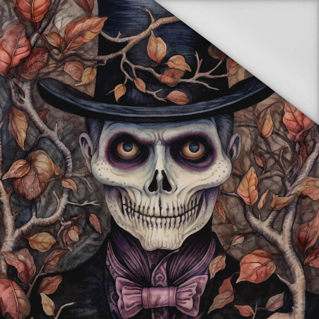 SKELETON - Paneel (75cm x 80cm) Wasserabweisende Webware